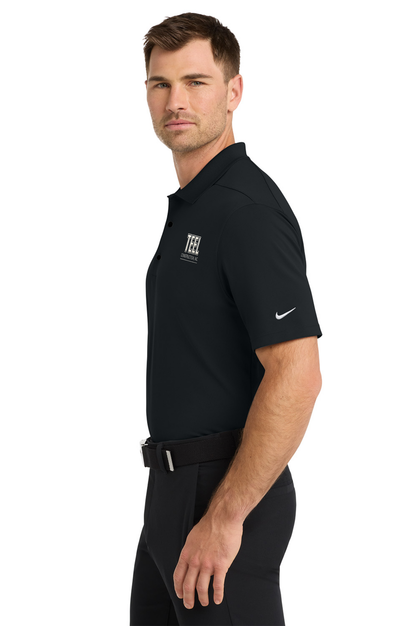 TEEL Embroidered Nike Dri-FIT Micro Pique Polo