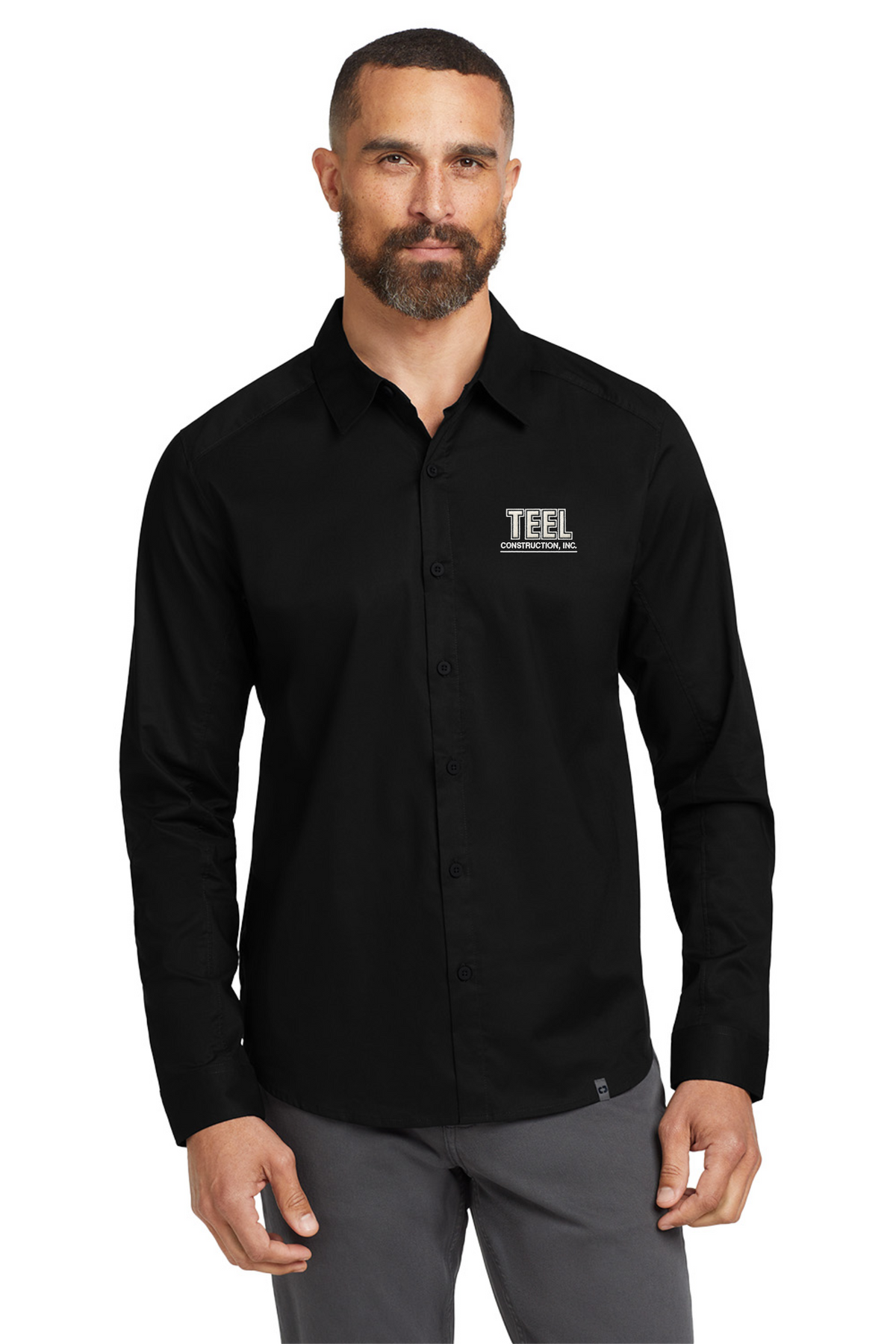 TEEL Embroidered OGIO Men’s Commuter Woven Shirt