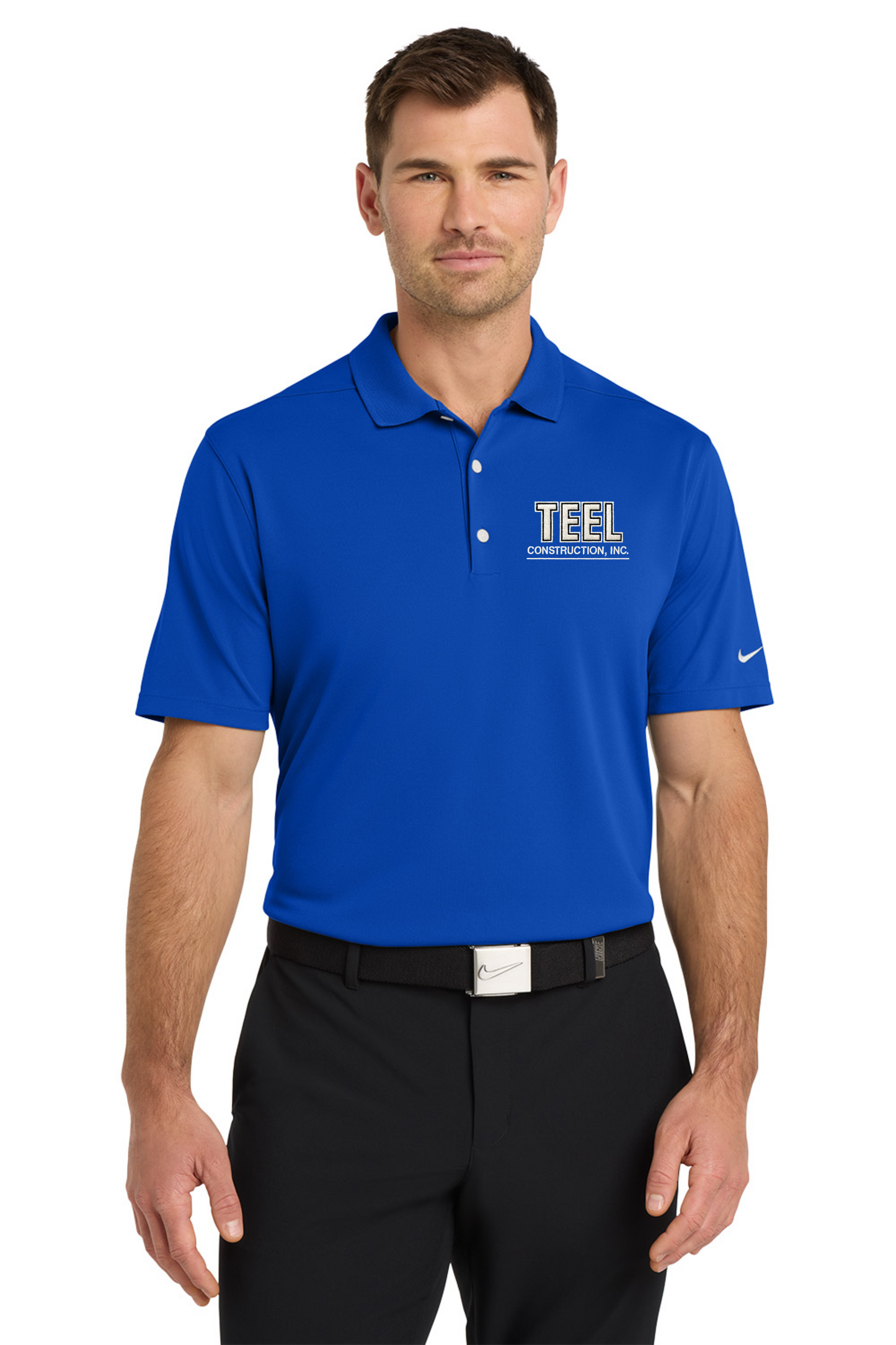 TEEL Embroidered Nike Dri-FIT Micro Pique Polo