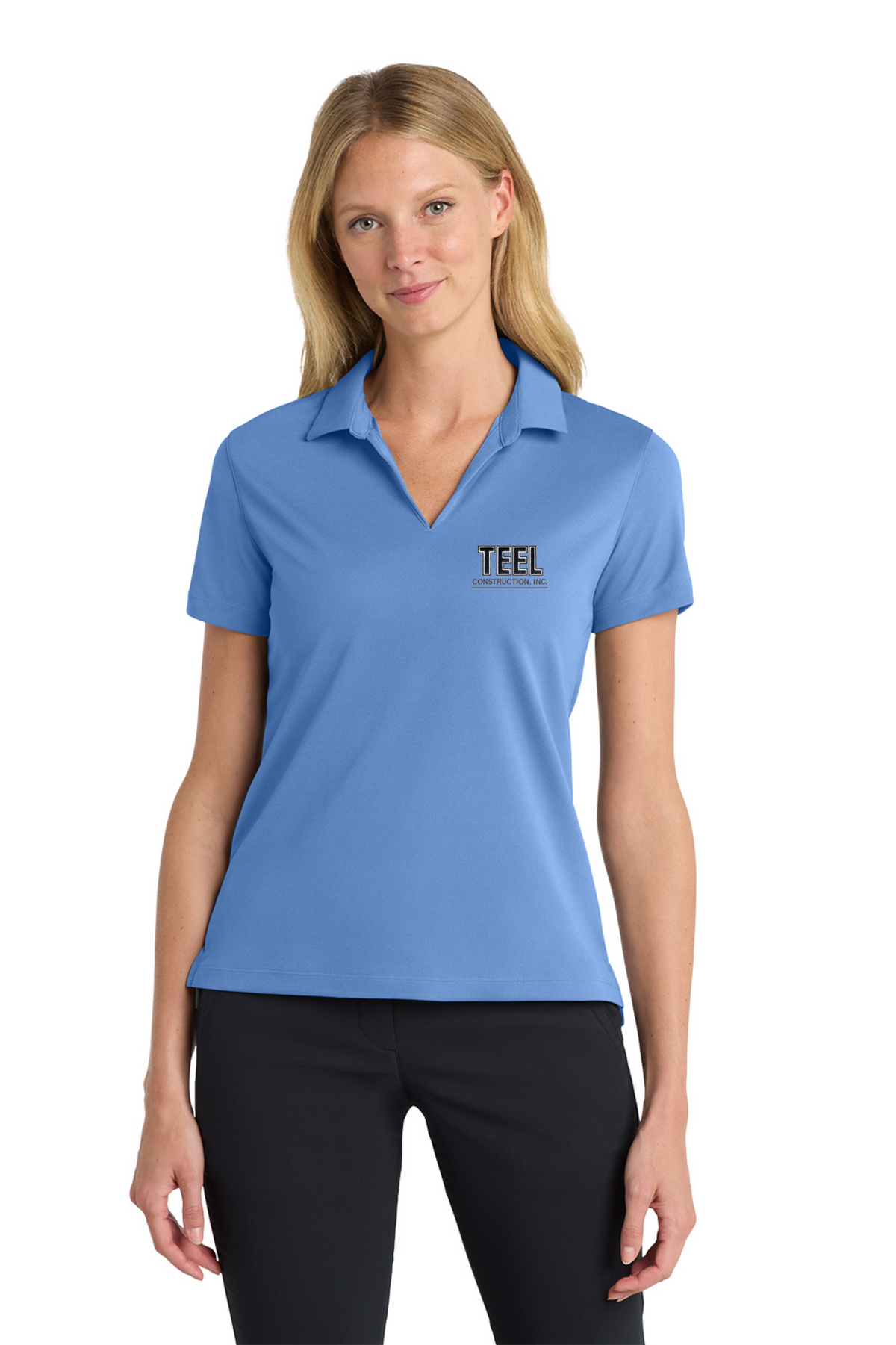 TEEL Embroidered Nike Women’s Dri-FIT Micro Pique 2.0 Polo