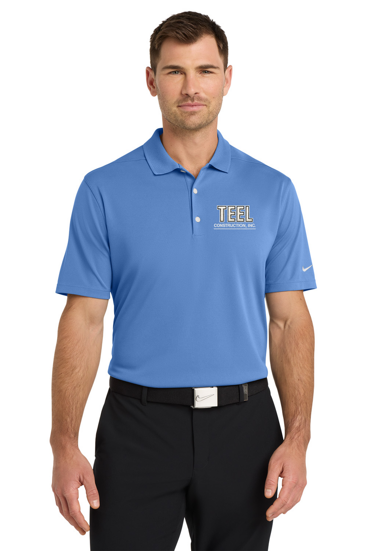 TEEL Embroidered Nike Dri-FIT Micro Pique Polo