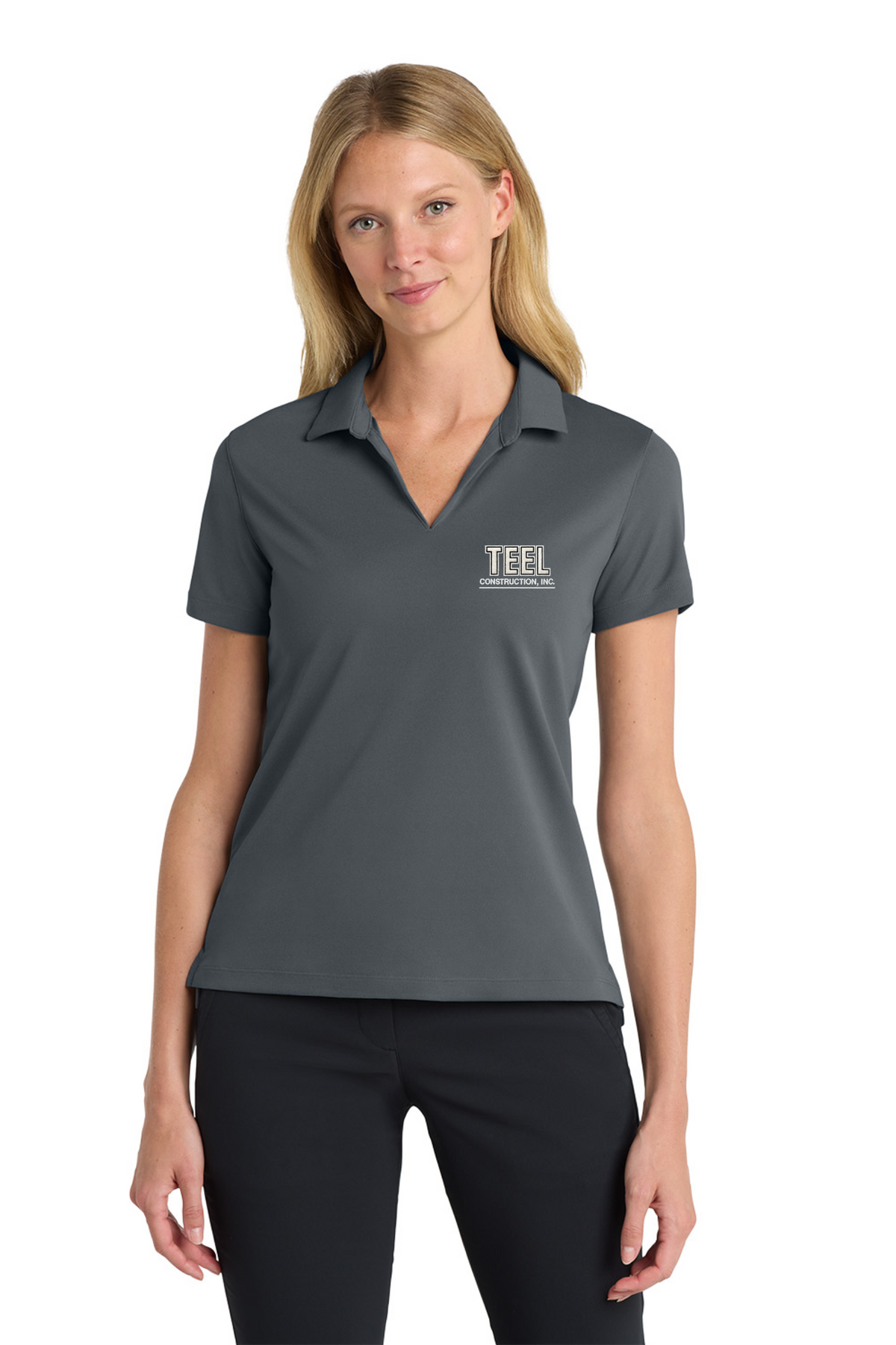 TEEL Embroidered Nike Women’s Dri-FIT Micro Pique 2.0 Polo