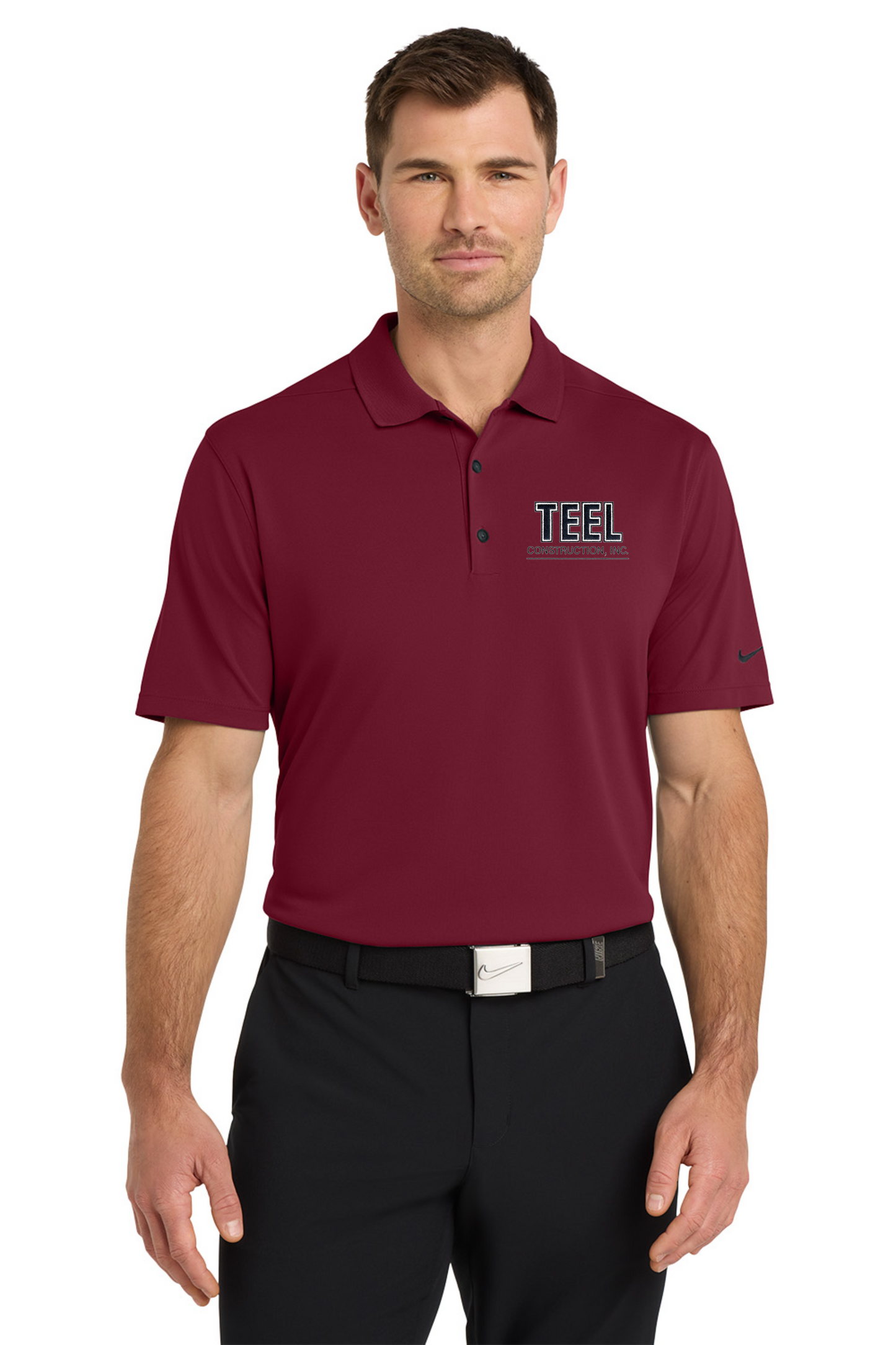 TEEL Embroidered Nike Dri-FIT Micro Pique Polo