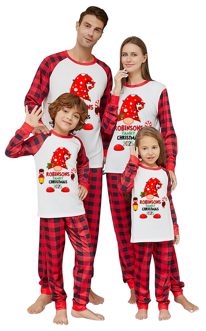 Custom Christmas Pajamas Family Set 3