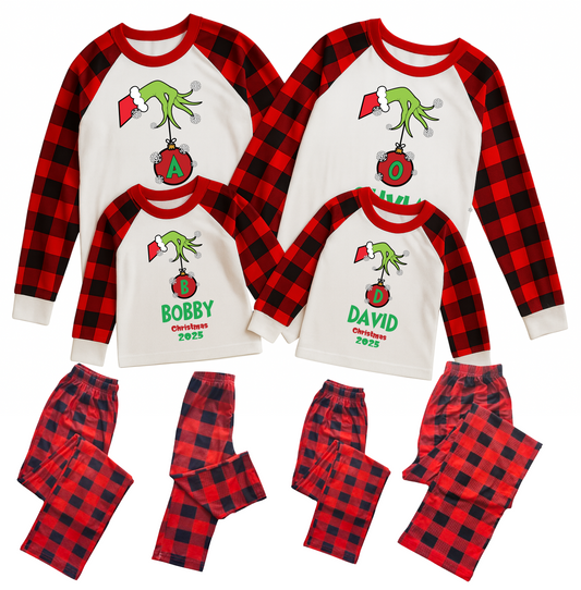 Custom Christmas Pajamas Family Set 20