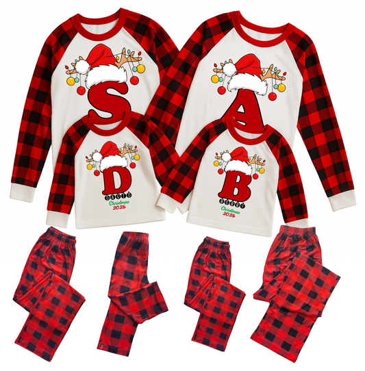 Custom Christmas Pajamas Family Set 15