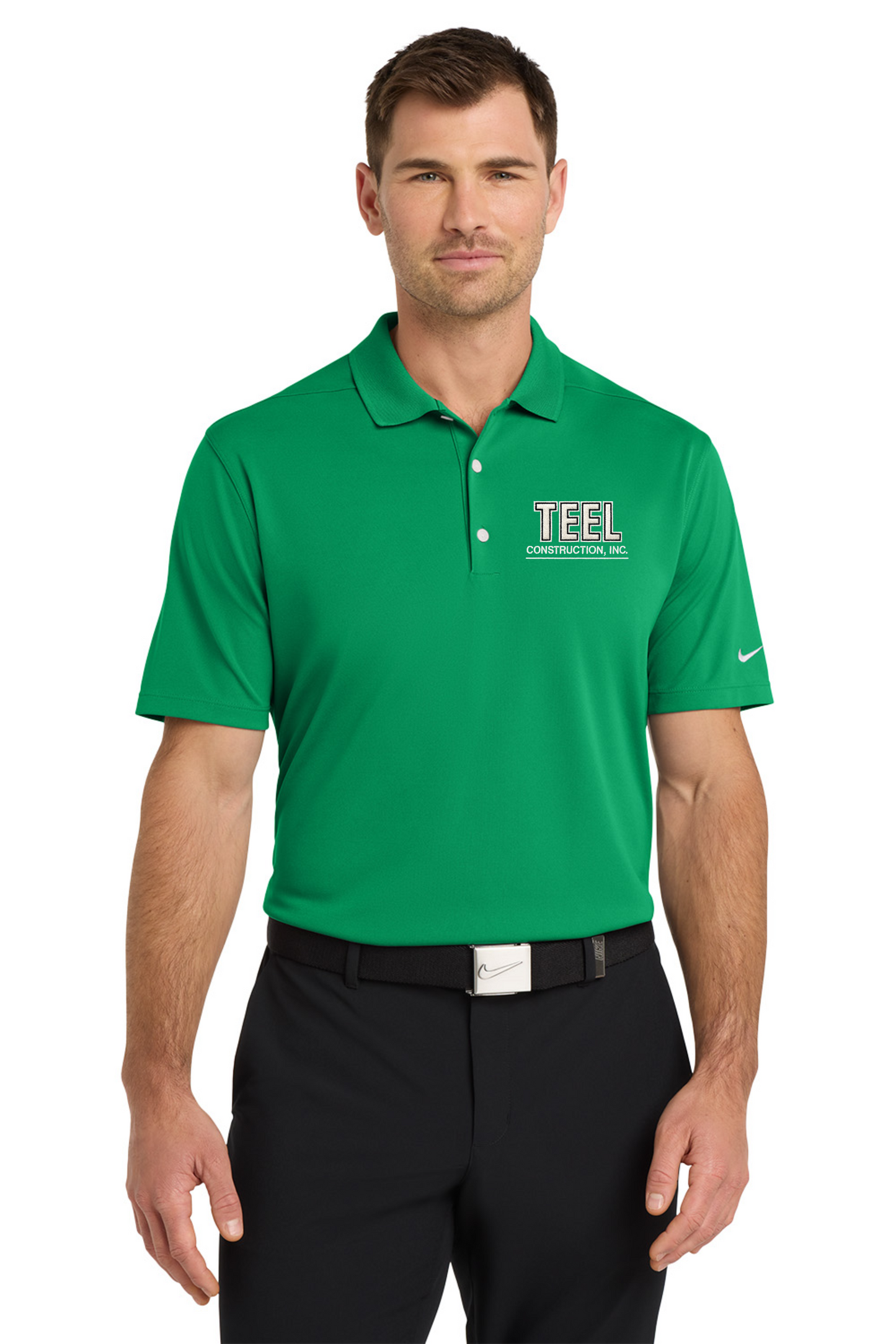 TEEL Embroidered Nike Dri-FIT Micro Pique Polo