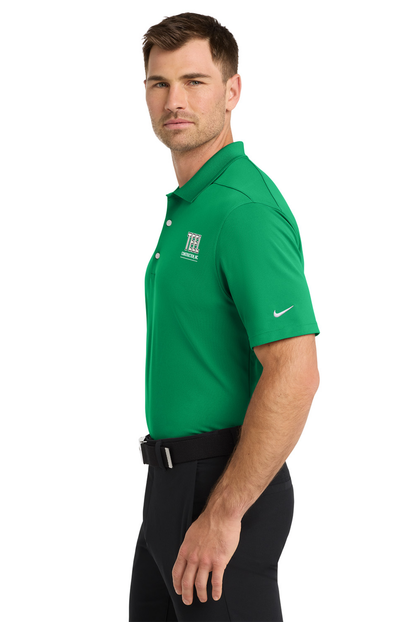 TEEL Embroidered Nike Dri-FIT Micro Pique Polo