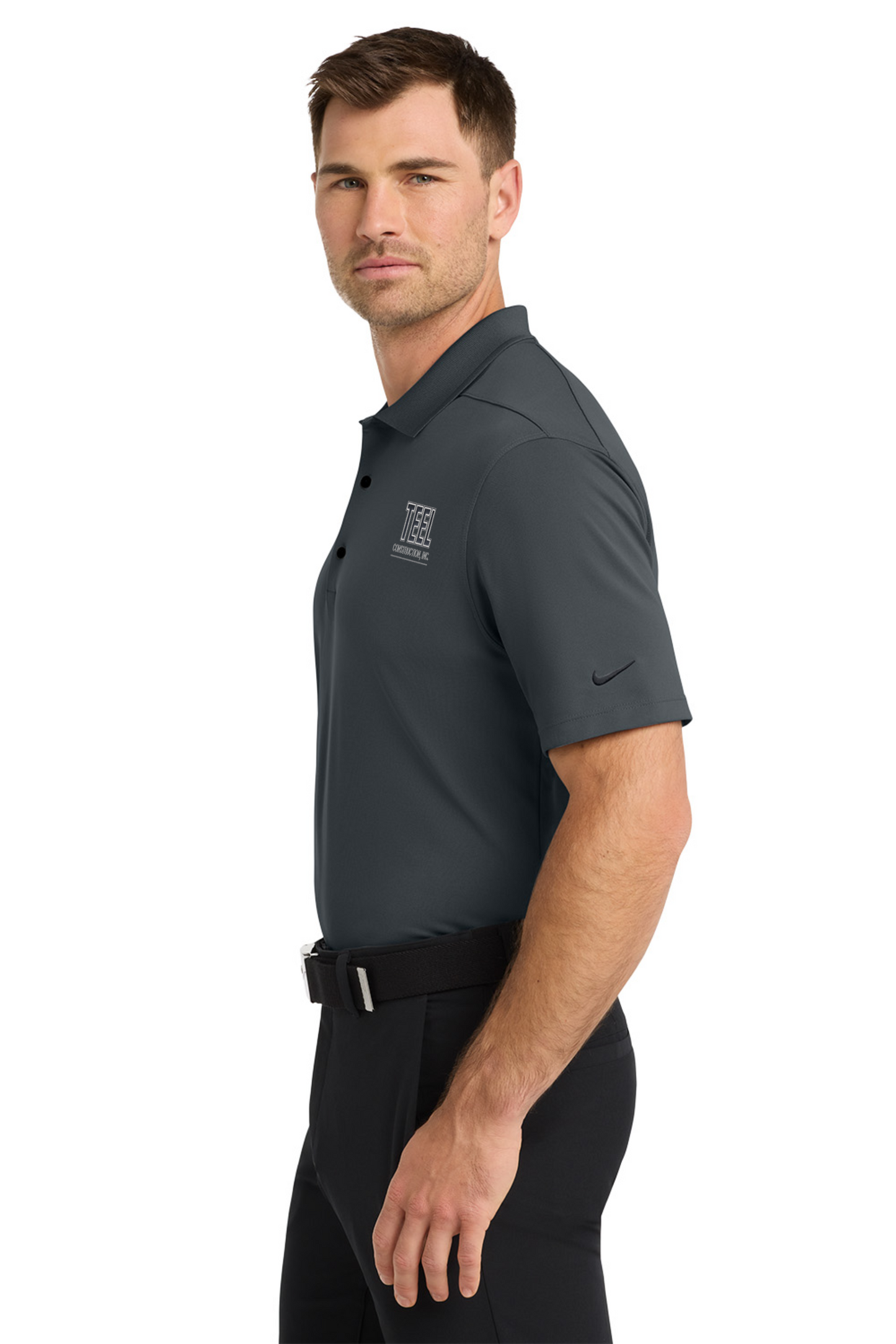 TEEL Embroidered Nike Dri-FIT Micro Pique Polo