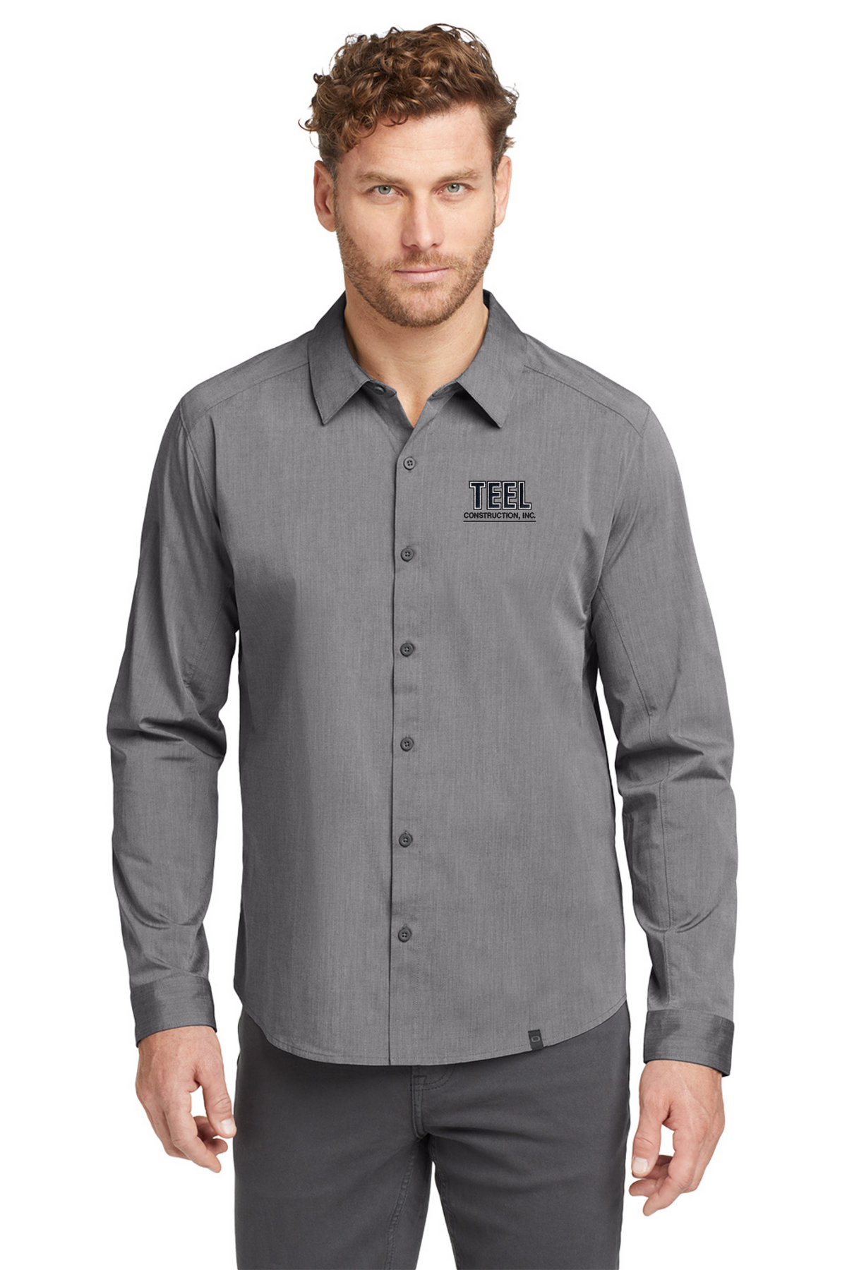 TEEL Embroidered OGIO Men’s Commuter Woven Shirt