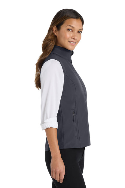 TEEL Embroidered Women’s Core Soft Shell Vest