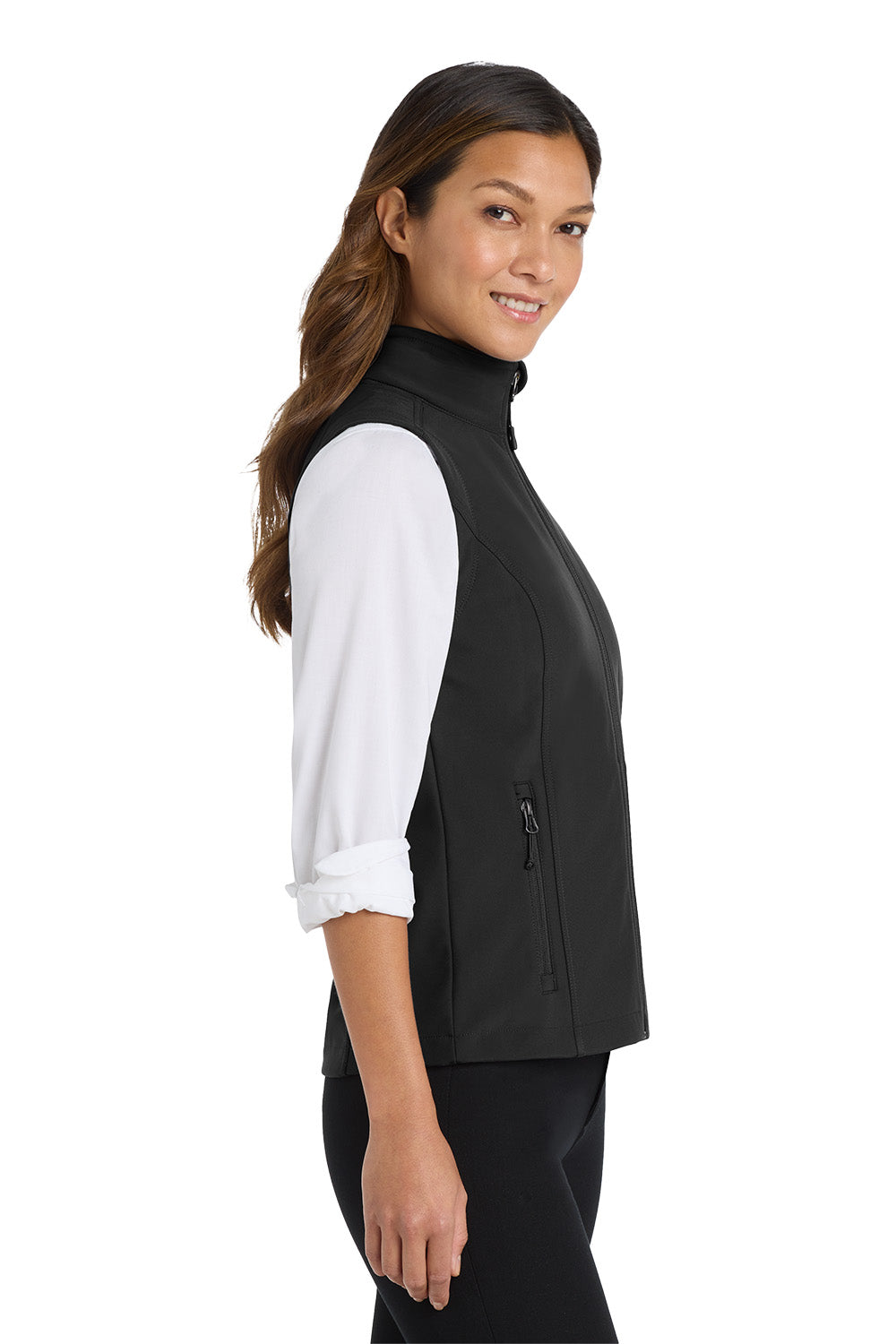 TEEL Embroidered Women’s Core Soft Shell Vest