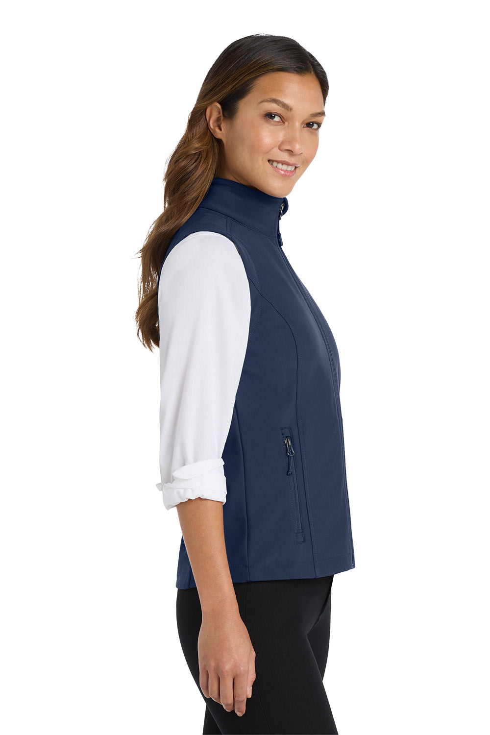 TEEL Embroidered Women’s Core Soft Shell Vest