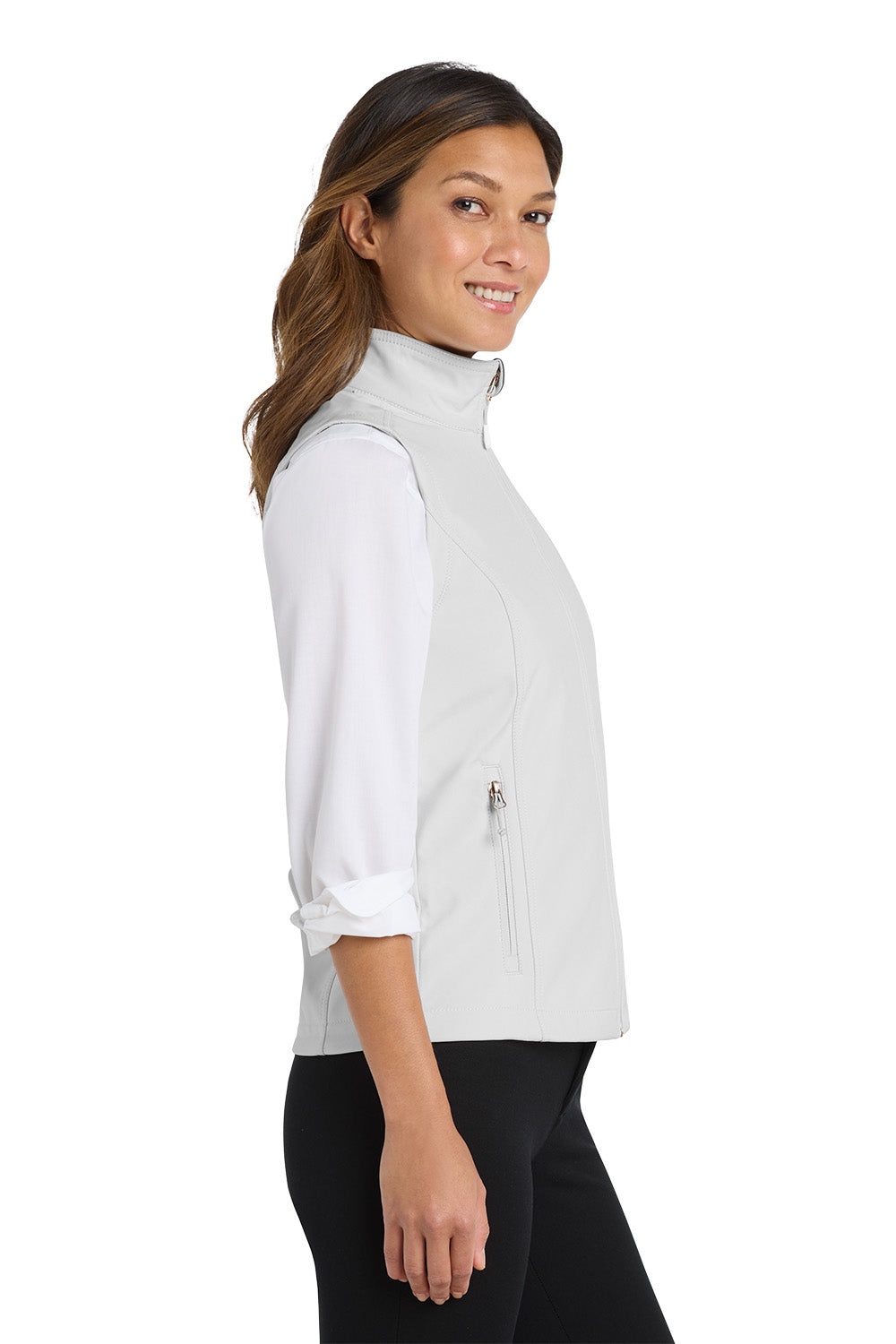 TEEL Embroidered Women’s Core Soft Shell Vest