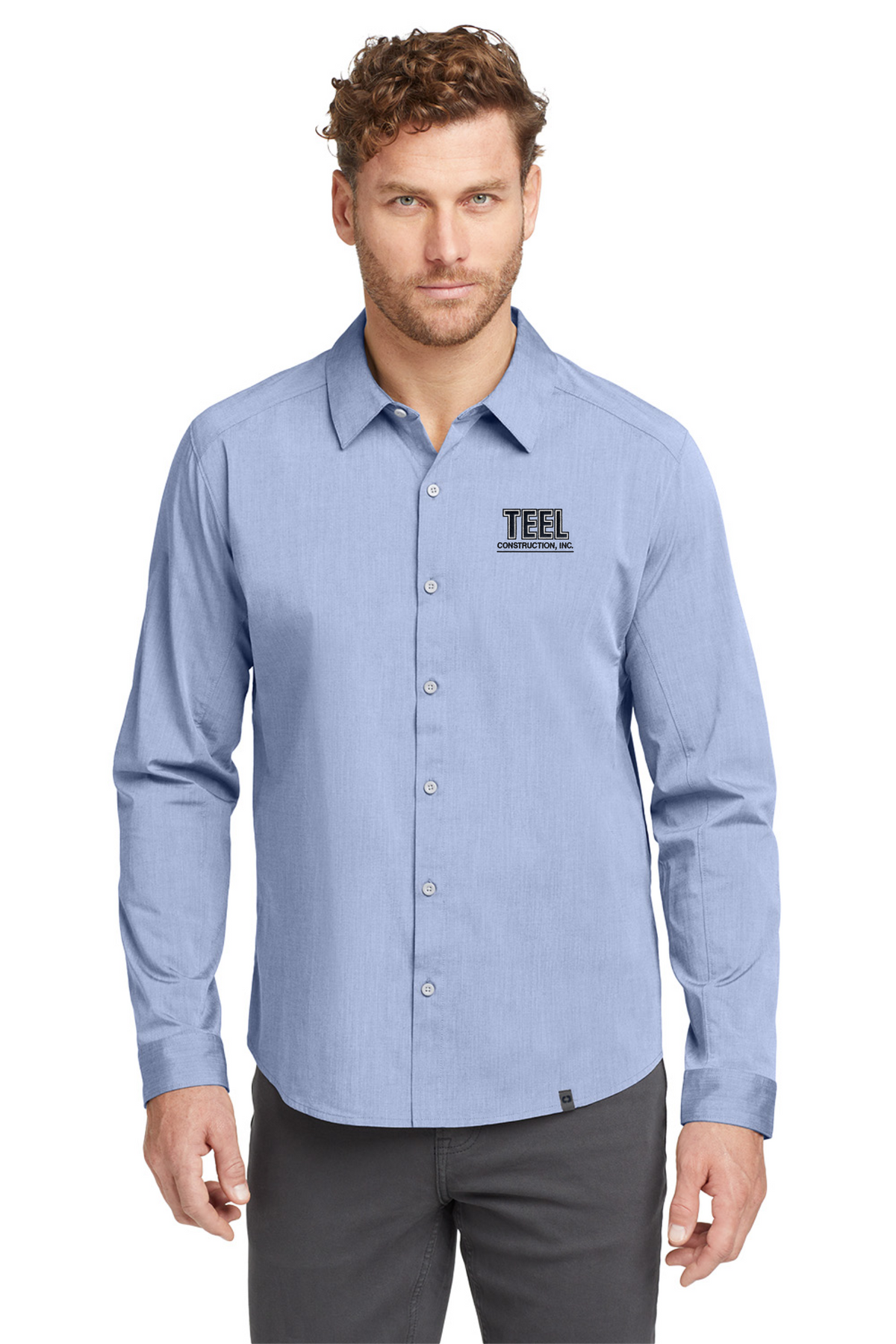 TEEL Embroidered OGIO Men’s Commuter Woven Shirt
