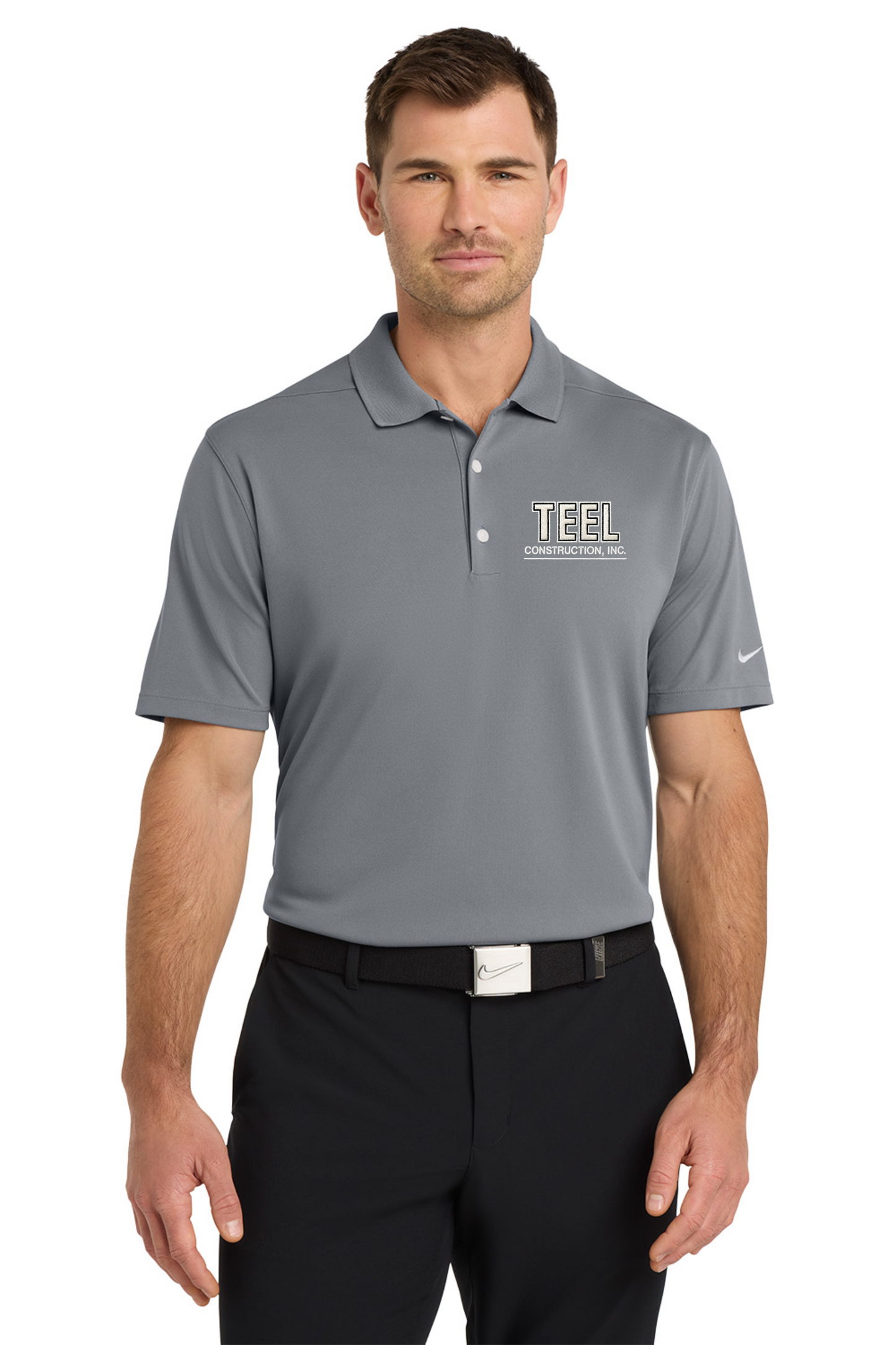 TEEL Embroidered Nike Dri-FIT Micro Pique Polo