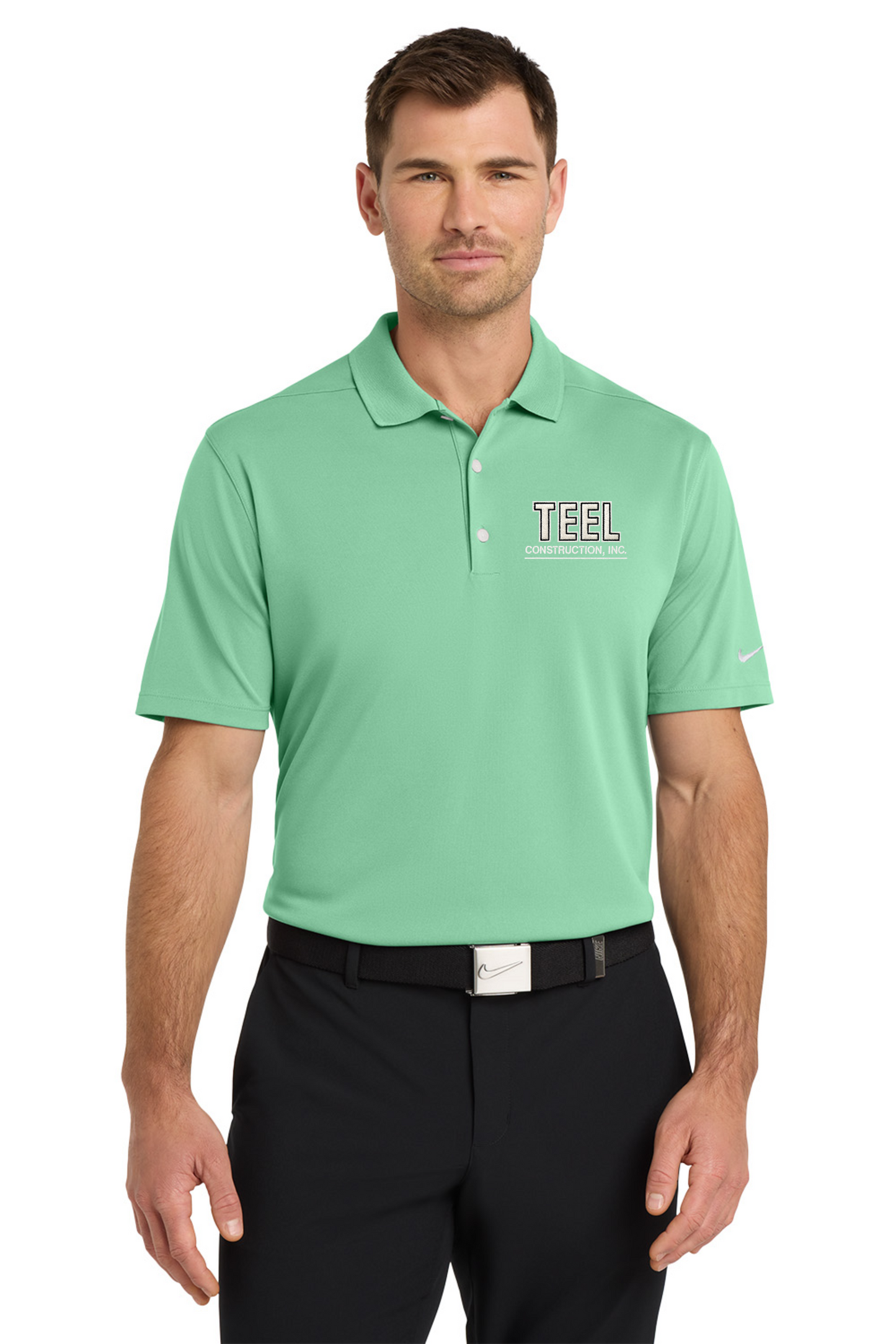TEEL Embroidered Nike Dri-FIT Micro Pique Polo