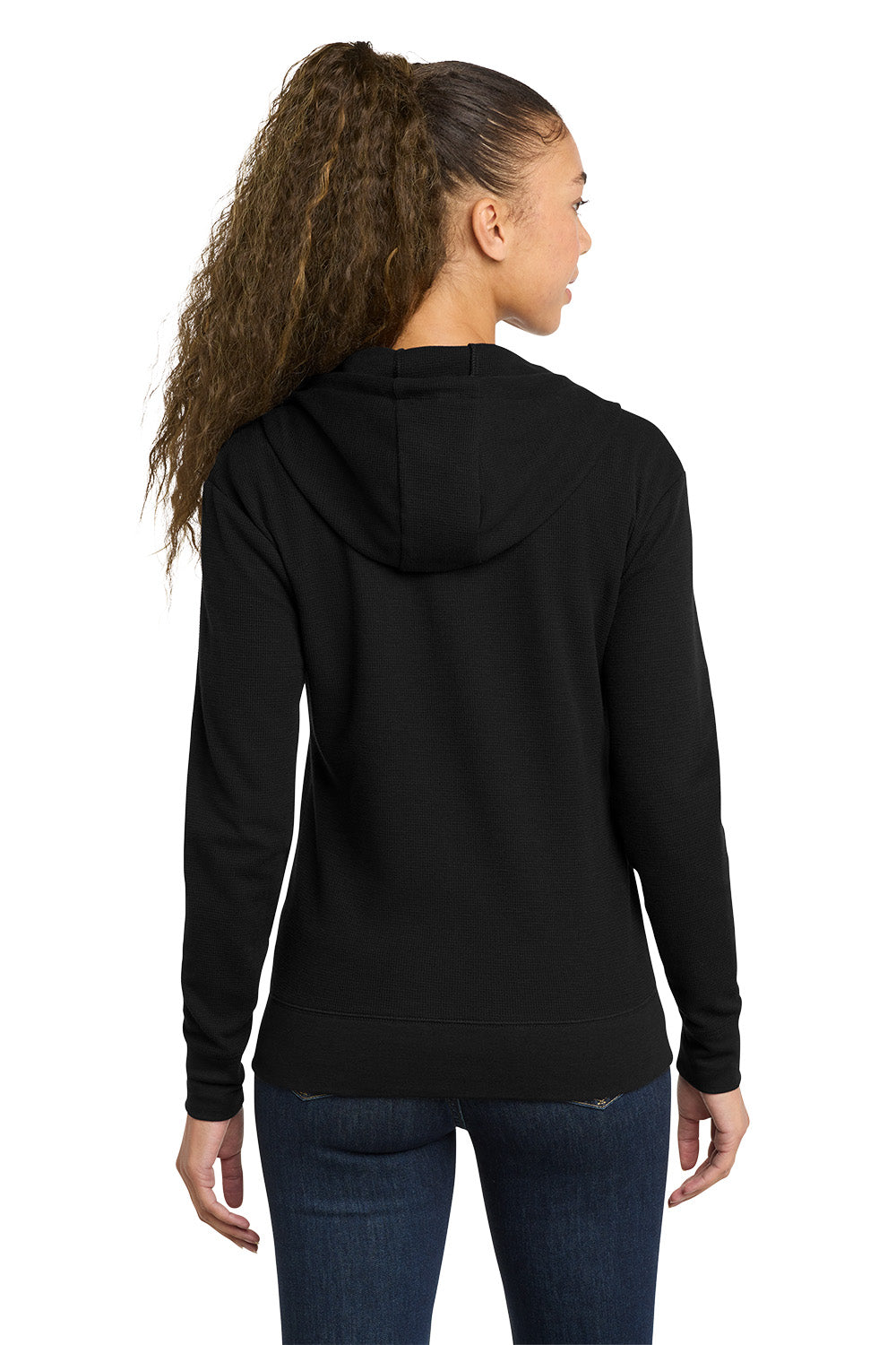 TEEL Embroidered New Era Women’s Thermal Full-Zip Hoodie