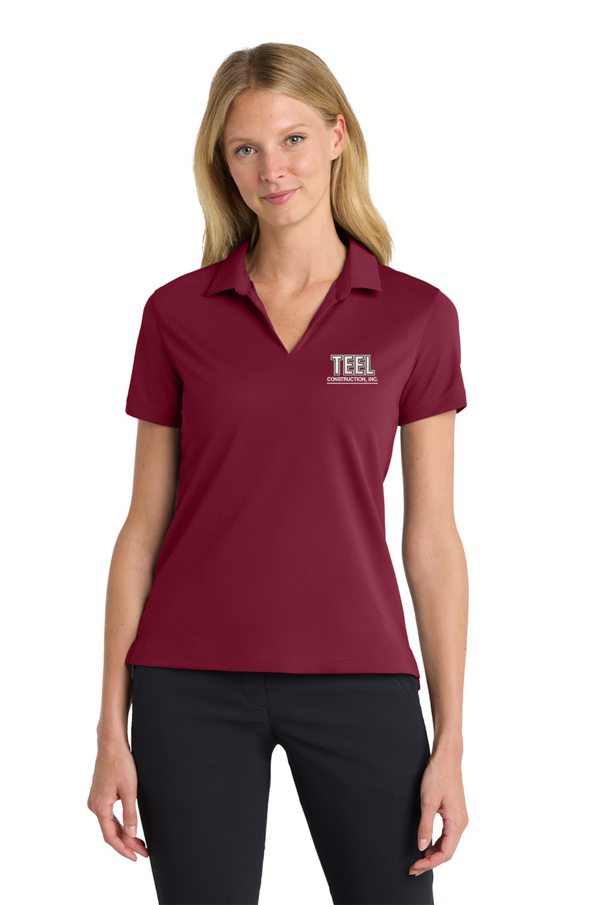 TEEL Embroidered Nike Women’s Dri-FIT Micro Pique 2.0 Polo