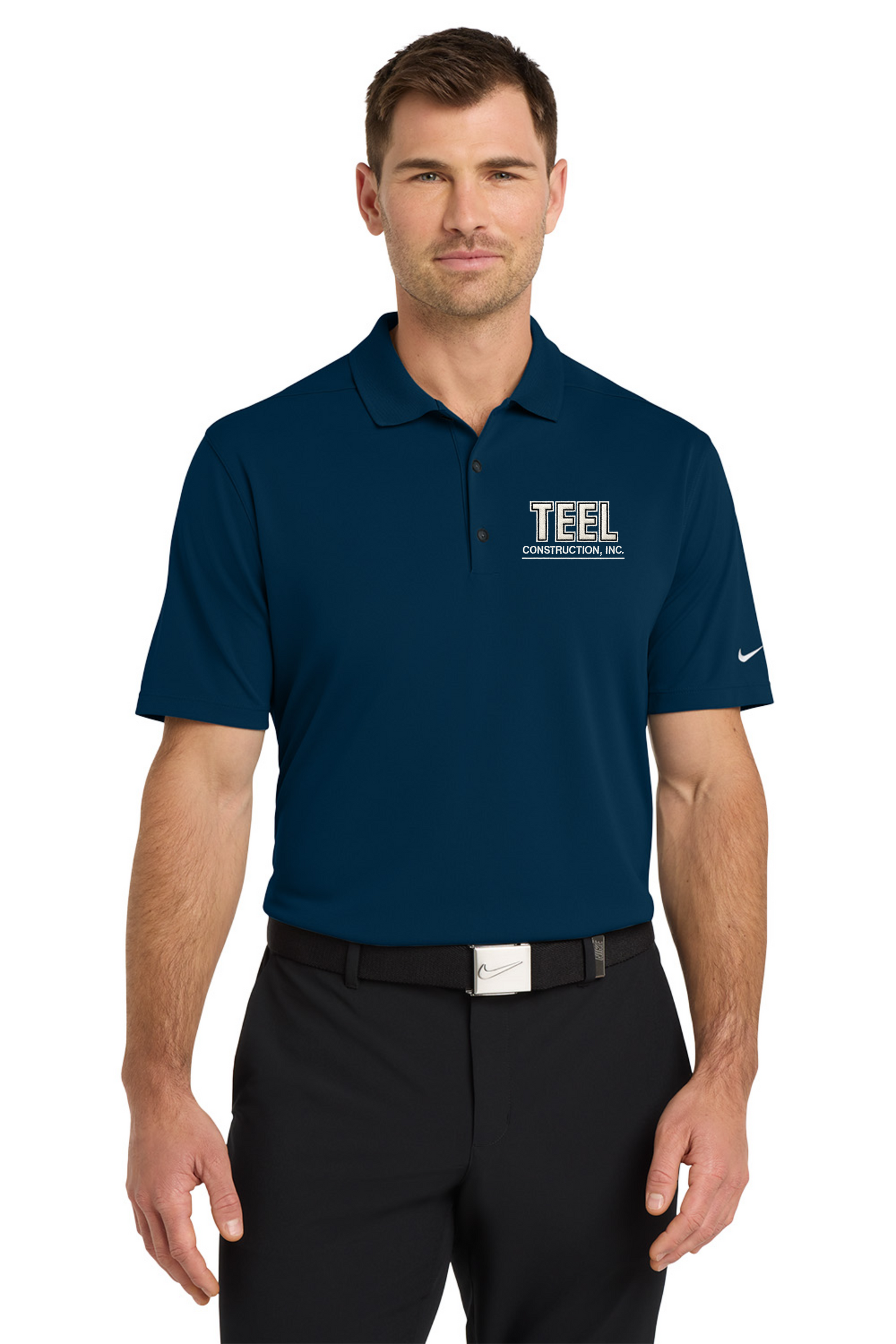 TEEL Embroidered Nike Dri-FIT Micro Pique Polo