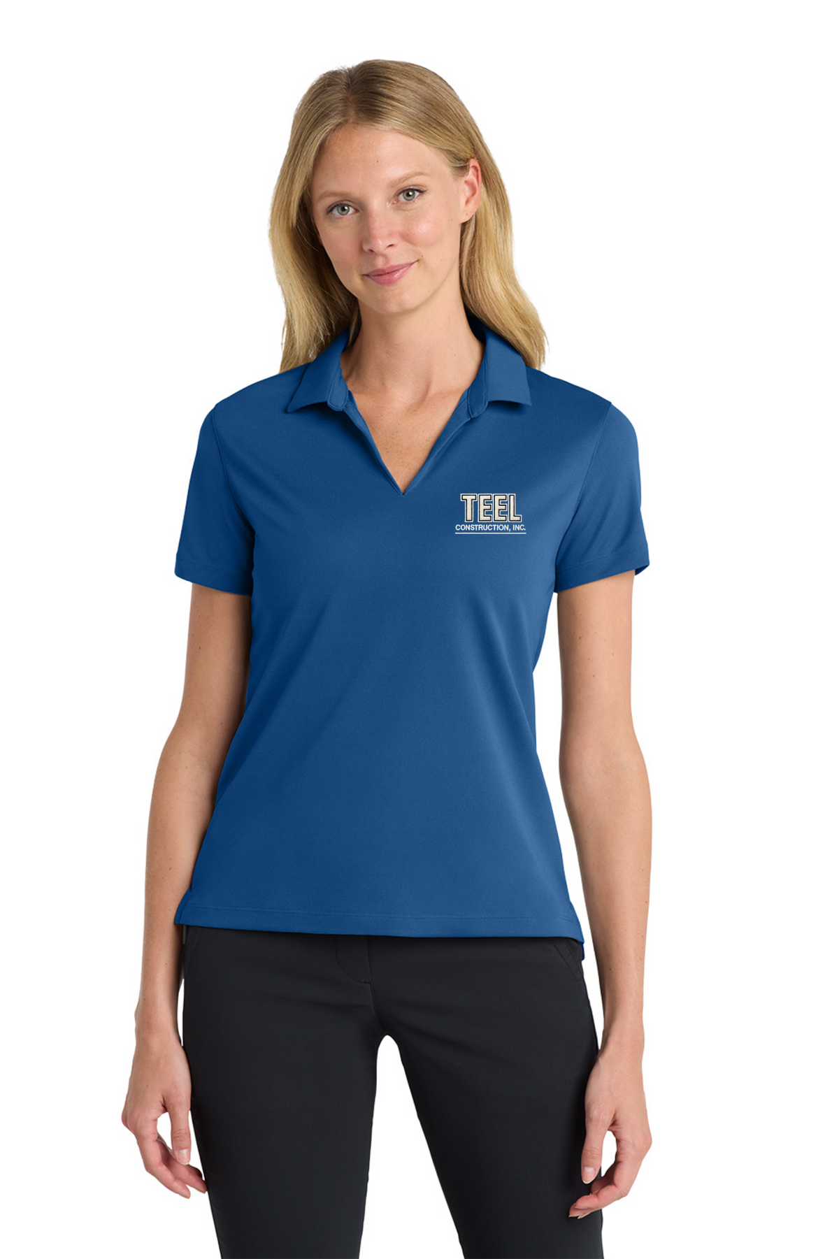 TEEL Embroidered Nike Women’s Dri-FIT Micro Pique 2.0 Polo
