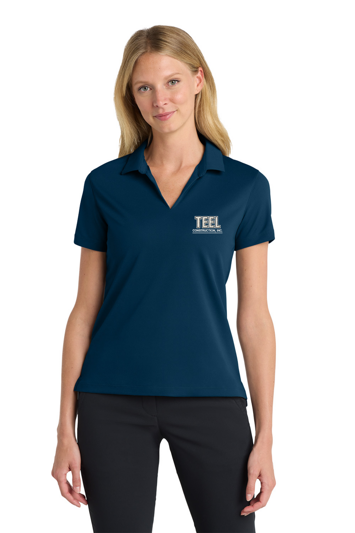 TEEL Embroidered Nike Women’s Dri-FIT Micro Pique 2.0 Polo