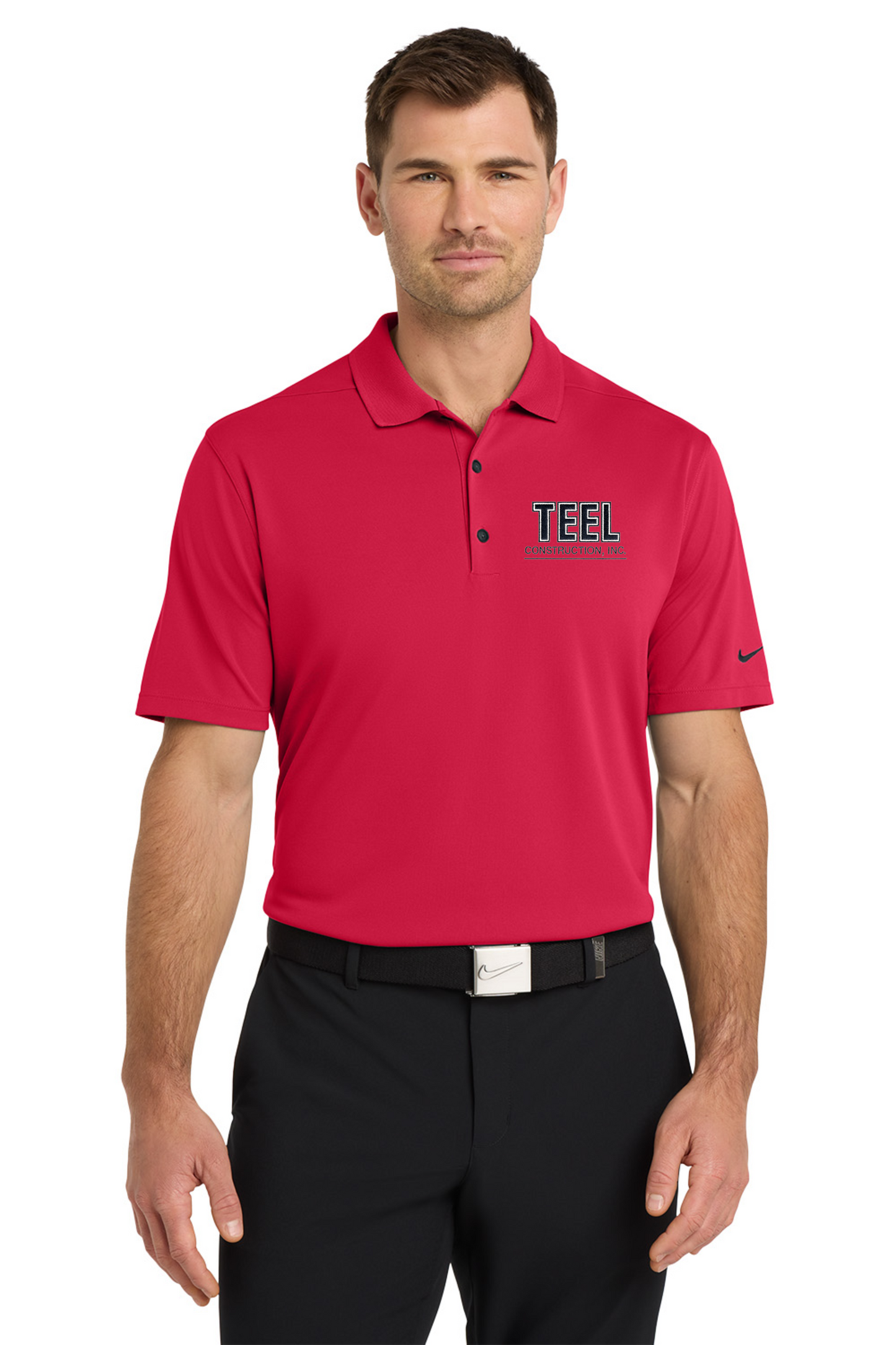 TEEL Embroidered Nike Dri-FIT Micro Pique Polo