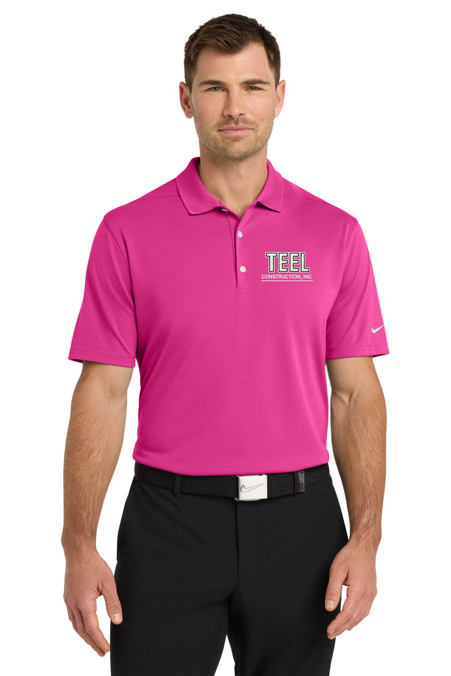 TEEL Embroidered Nike Dri-FIT Micro Pique Polo
