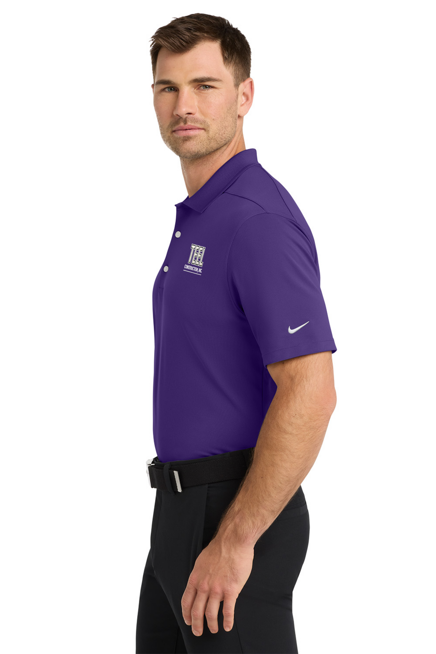 TEEL Embroidered Nike Dri-FIT Micro Pique Polo