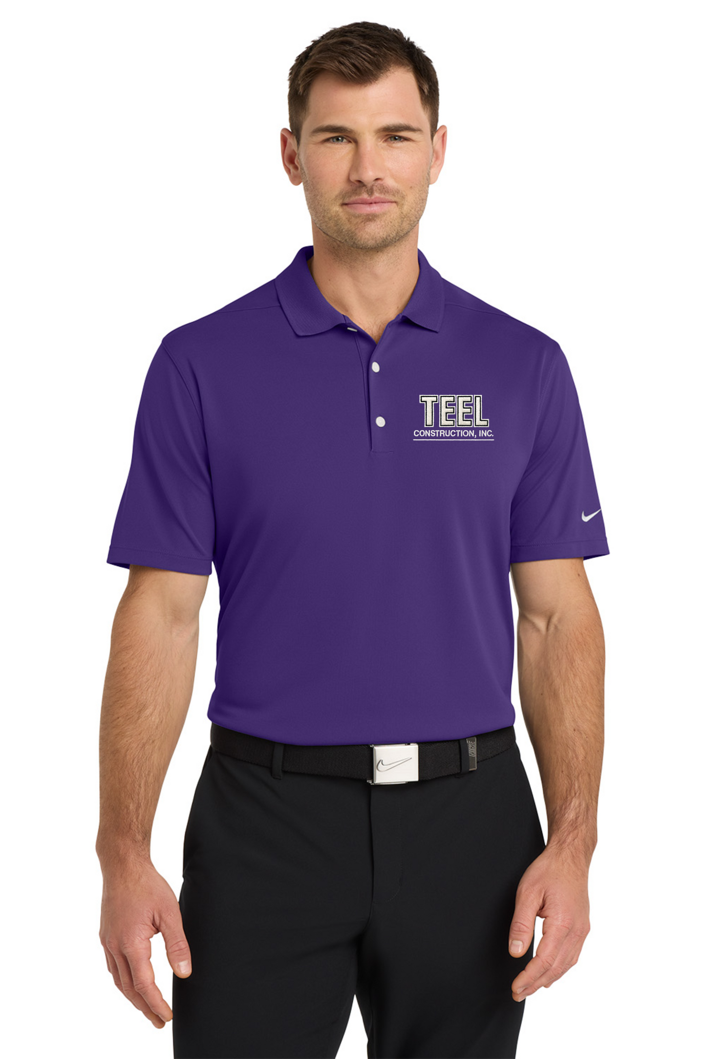 TEEL Embroidered Nike Dri-FIT Micro Pique Polo