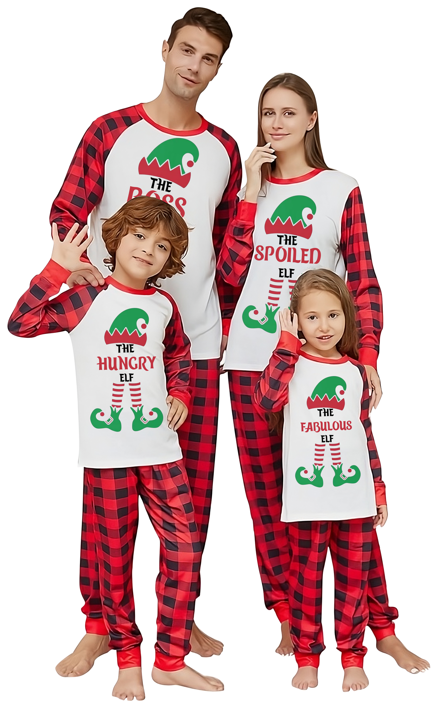 Custom Christmas Pajamas Family Set 9