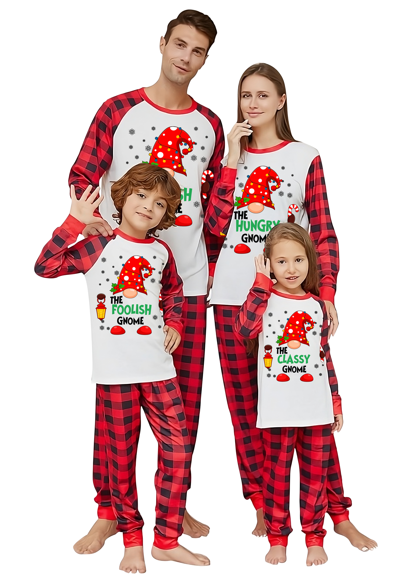 Custom Christmas Pajamas Family Set 1
