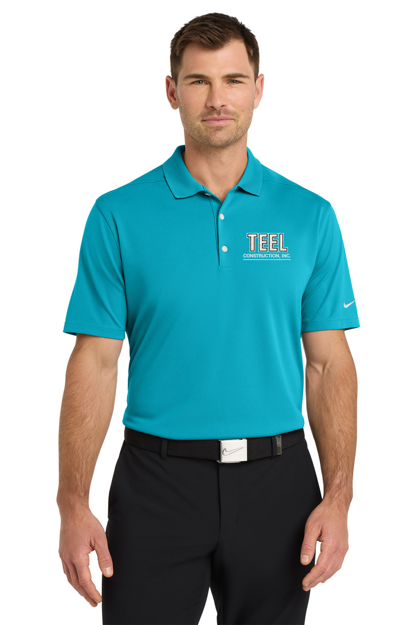 TEEL Embroidered Nike Dri-FIT Micro Pique Polo