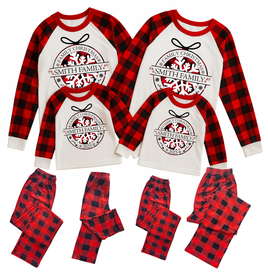 Custom Christmas Pajamas Family Set 16
