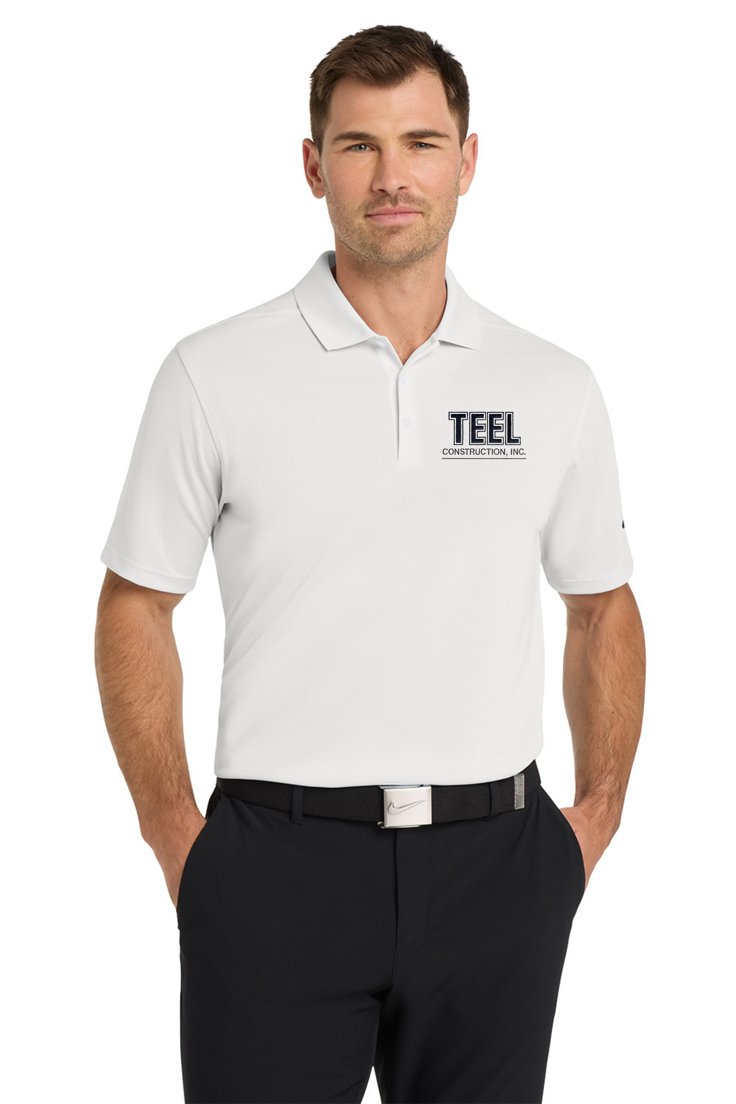 TEEL Embroidered Nike Dri-FIT Micro Pique Polo