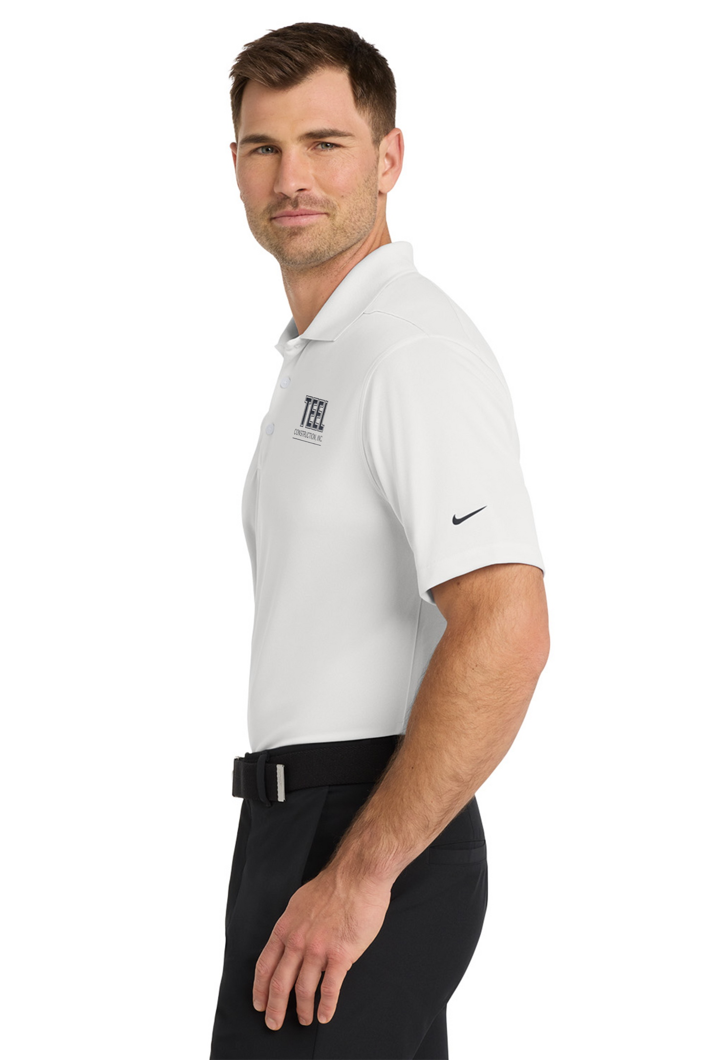 TEEL Embroidered Nike Dri-FIT Micro Pique Polo