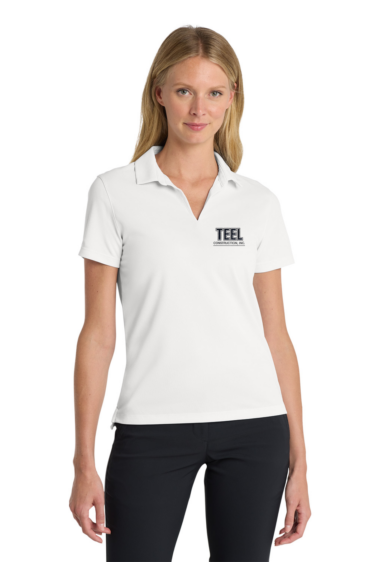 TEEL Embroidered Nike Women’s Dri-FIT Micro Pique 2.0 Polo