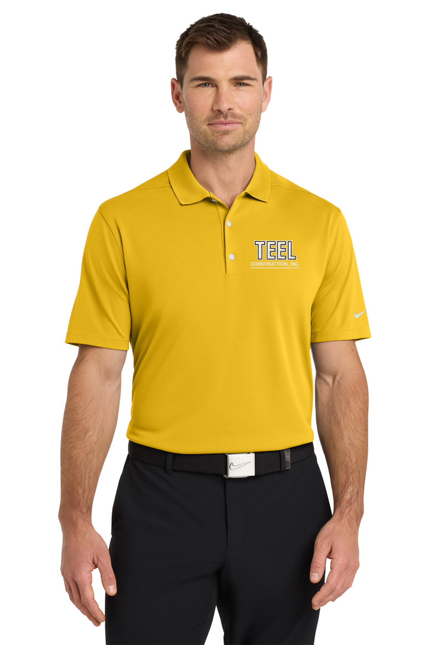TEEL Embroidered Nike Dri-FIT Micro Pique Polo