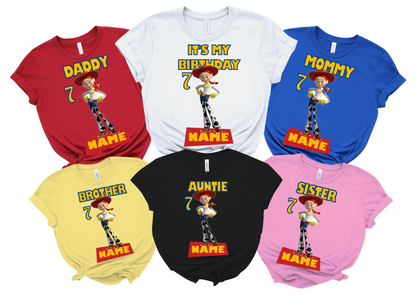 Toy Story Birthday Custom T-shirt Matching All Family 3