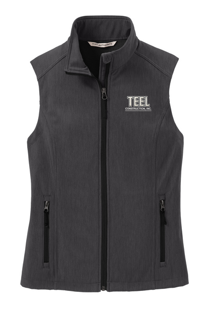 TEEL Embroidered Women’s Core Soft Shell Vest