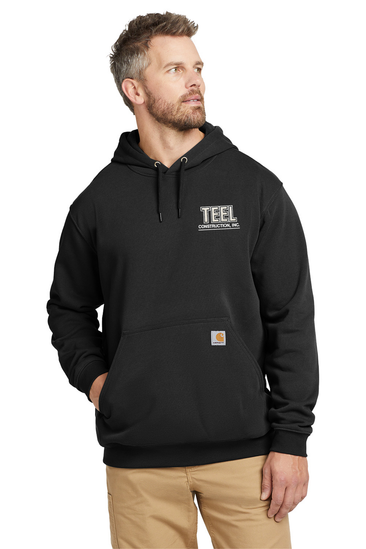 TEEL Embroidered Carhartt Midweight Hooded Sweatshirt