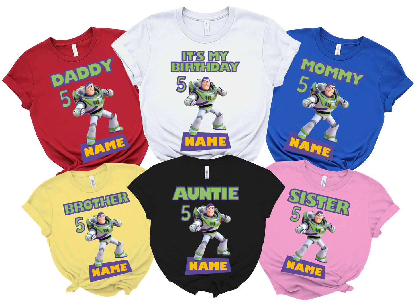 Toy Story Birthday Custom T-shirt Matching All Family 2