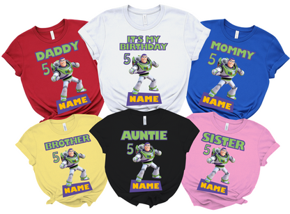 Toy Story Birthday Custom T-shirt Matching All Family 2