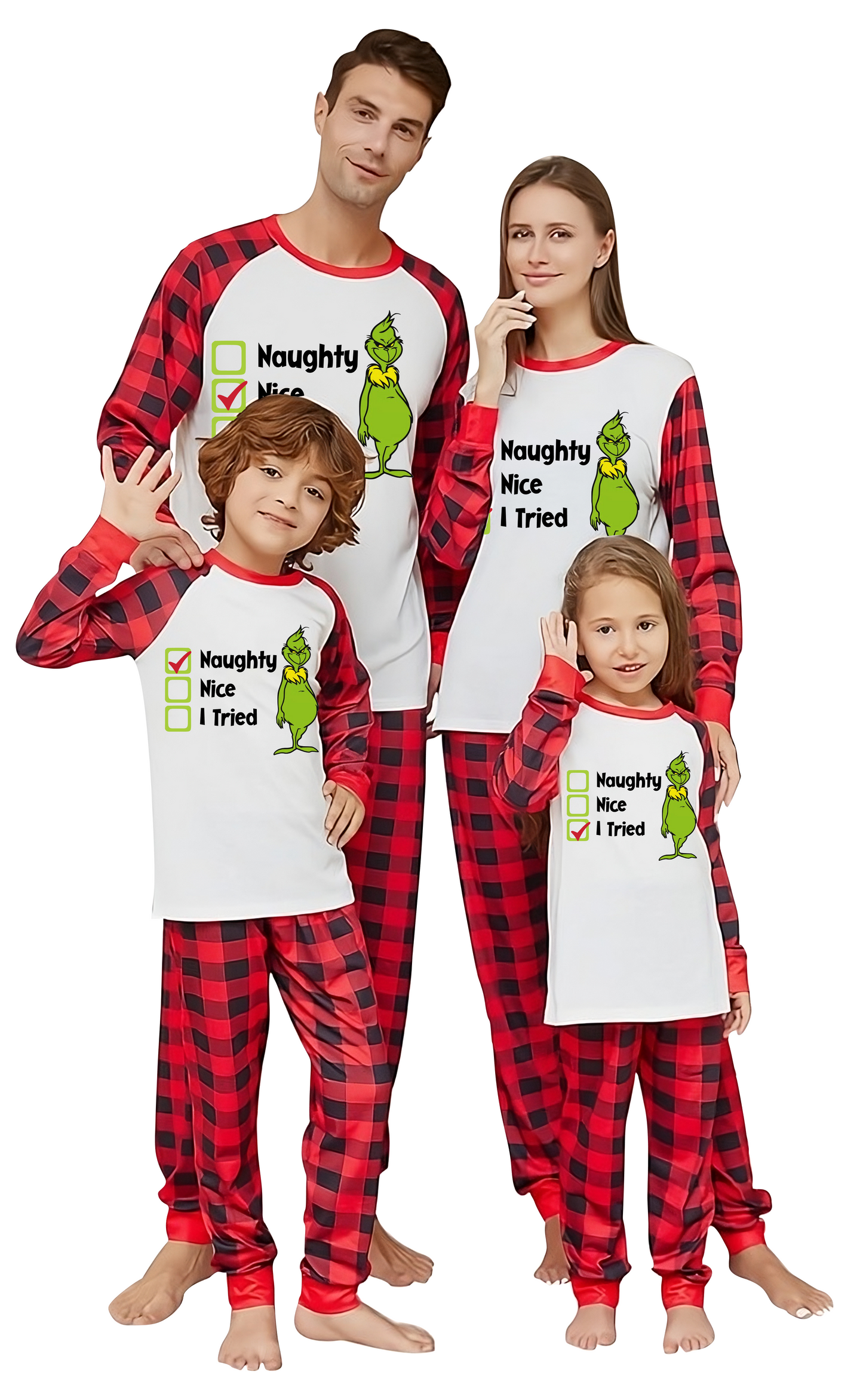 Custom Christmas Pajamas Family Set 12