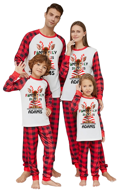 Custom Christmas Pajamas Family Set 18