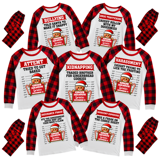 Custom Christmas Pajamas Family Set 19