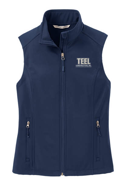 TEEL Embroidered Women’s Core Soft Shell Vest