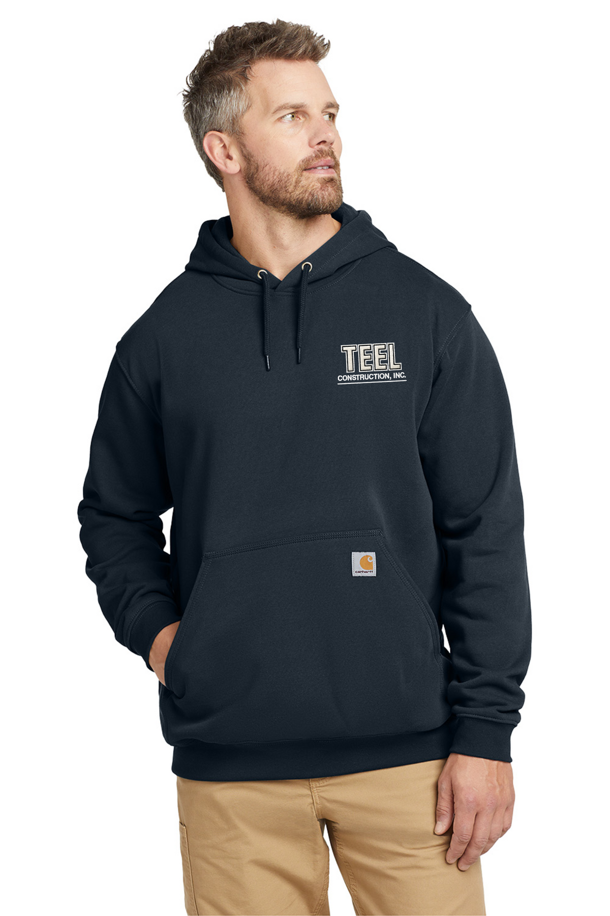 TEEL Embroidered Carhartt Midweight Hooded Sweatshirt