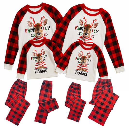 Custom Christmas Pajamas Family Set 18