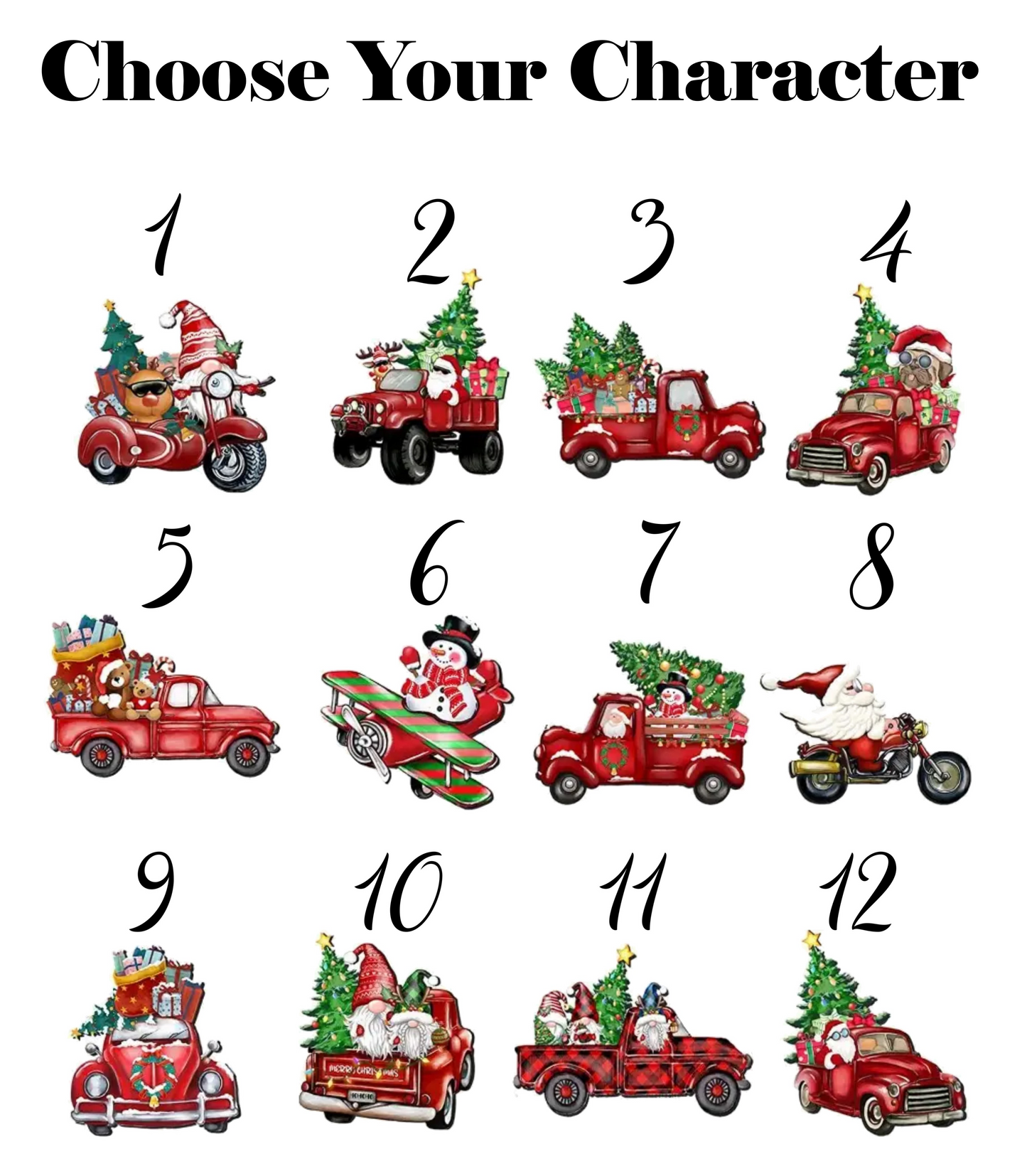 Personalized Christmas Coffee Mug 6 – Custom Name Photo Holiday Ceramic Mugs 11oz